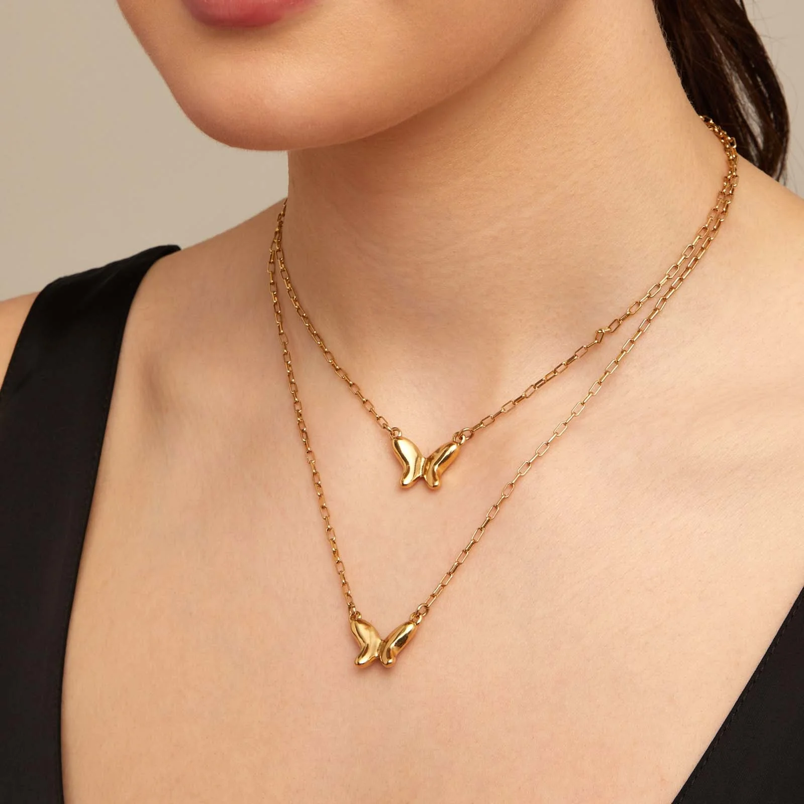 DOUBLE FLY NECKLACE - Image 4