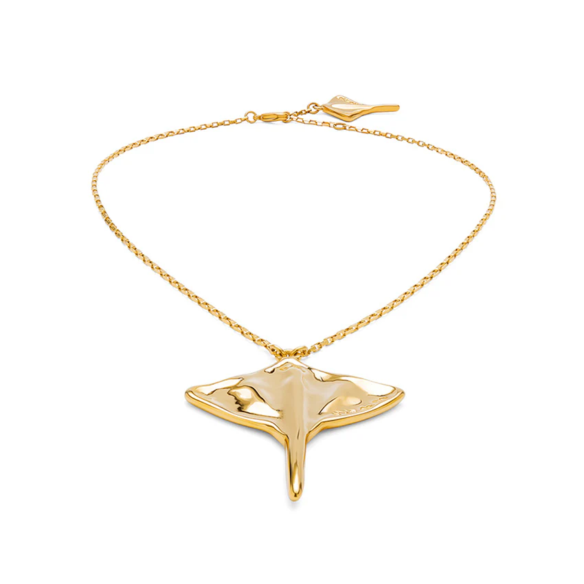 MAJESTIC GOLD PENDANT CHAIN NECKLACE - Image 3