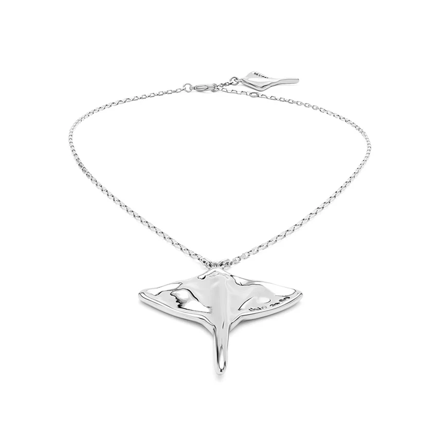 MAJESTIC SILVER PENDANT CHAIN NECKLACE - Image 3